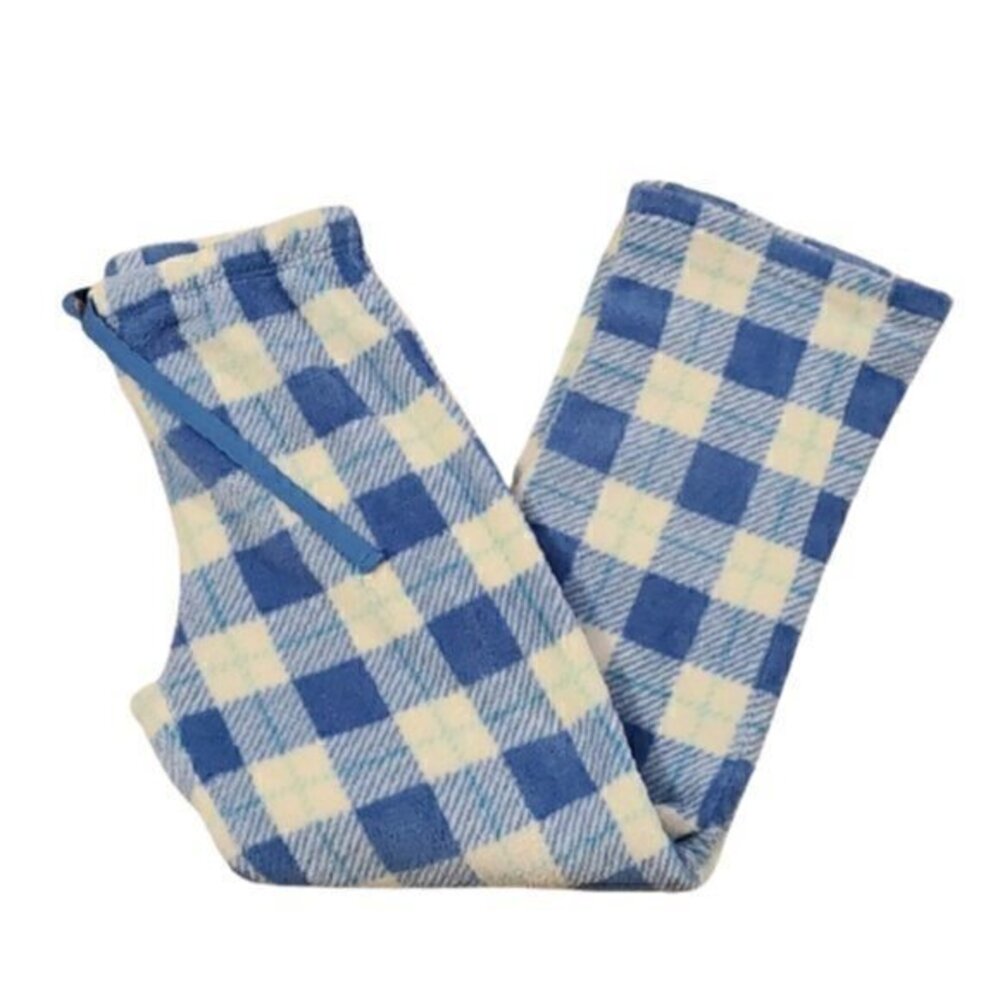 [George] Blue Plaid Super Soft PJ pants